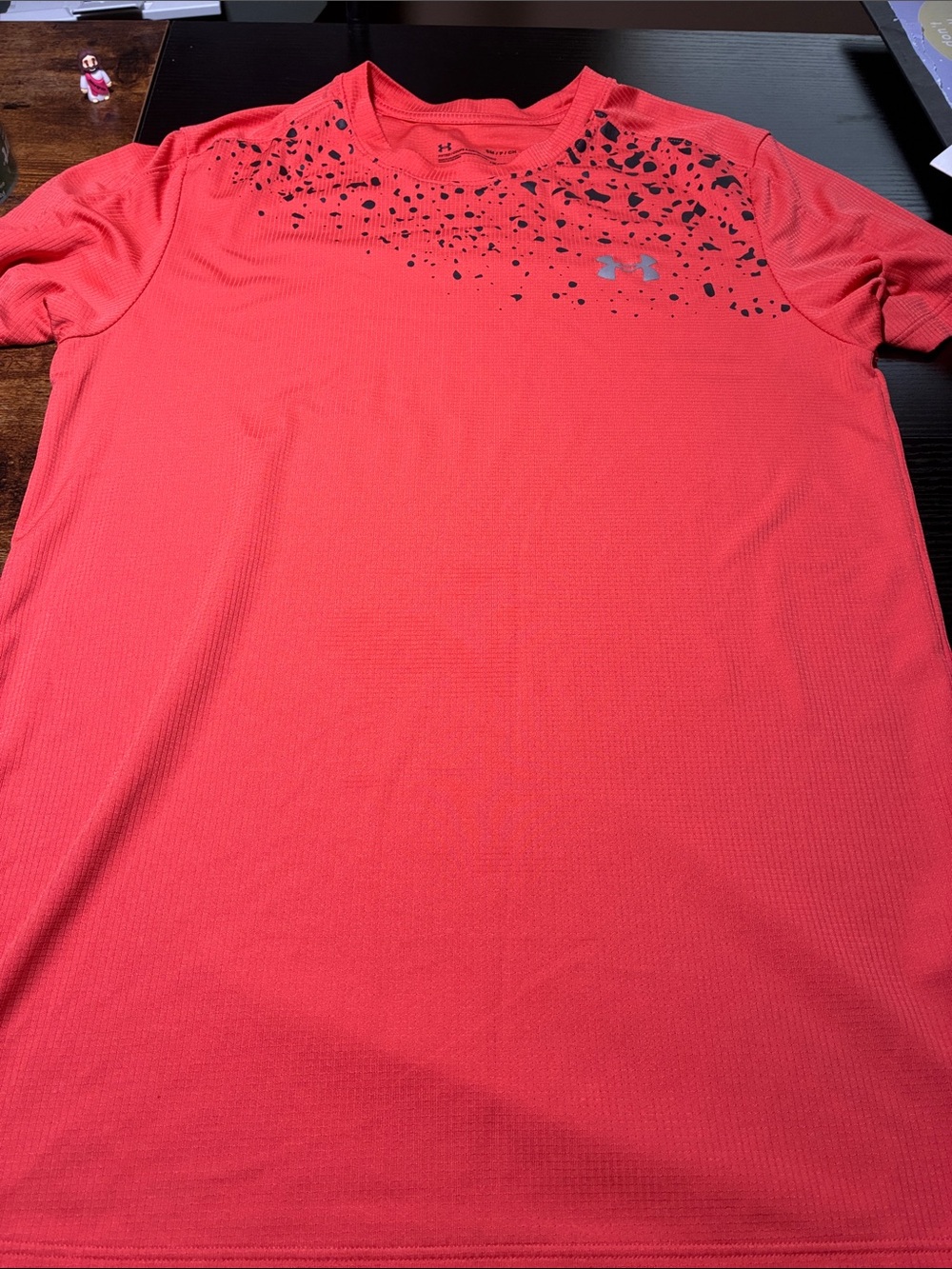 Under Armour Mens coral Performance Crew Tee